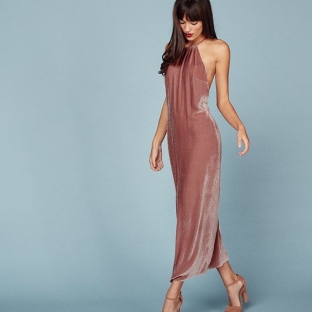 Rare NWT Reformation Irving Dress Silk Blend Size 6 Sold Out